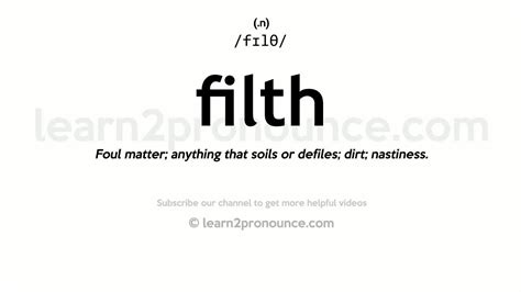filth in tagalog|FILTH Meaning in Tagalog .